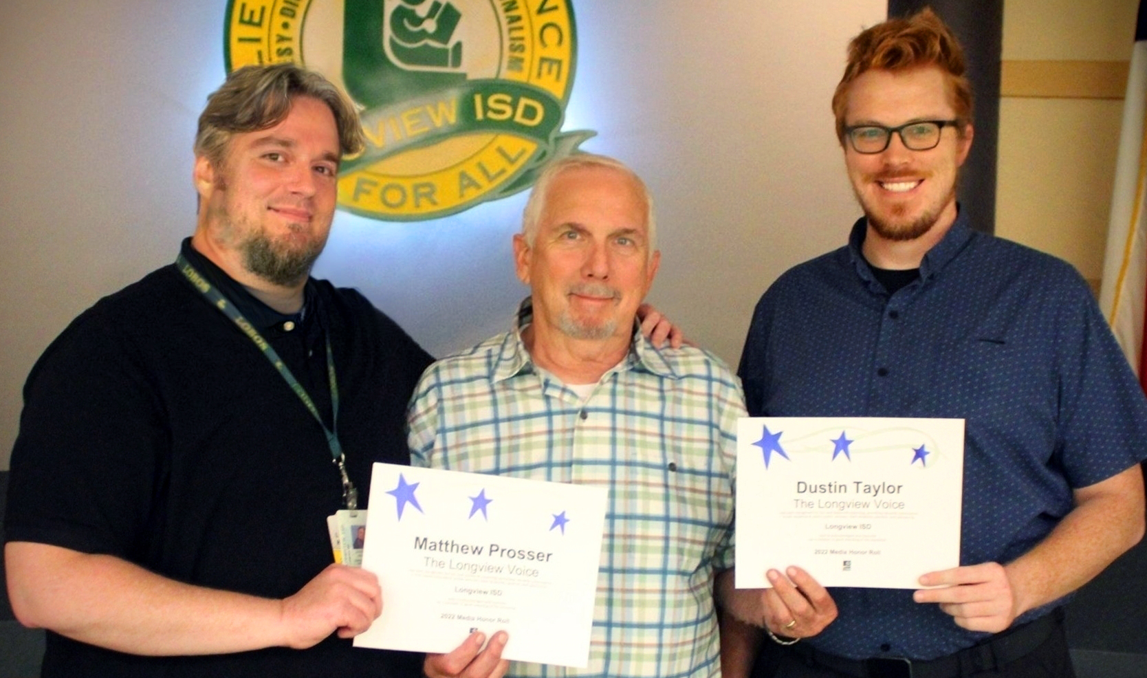 TASB Media Honor Roll: Matthew Prosser and Dustin Taylor