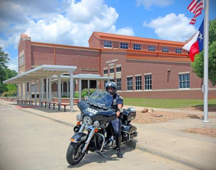 Sgt. Higginbotham at Foster.