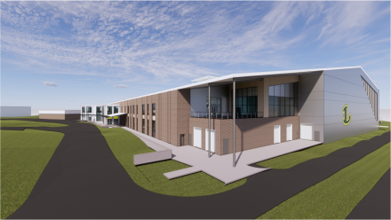 rendering of multipurpose facility